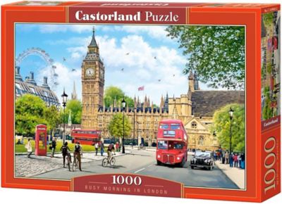 Castorland Busy Morning in London 1000 pc. Jigsaw Puzzle