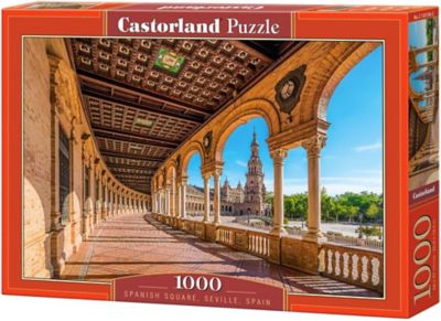 Castorland Spanish Square 1000 pc. Jigsaw Puzzle