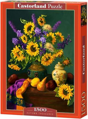 Castorland Autumn Treasures 1500 pc. Jigsaw Puzzle