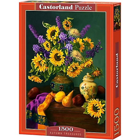 Castorland Autumn Treasures 1500 pc. Jigsaw Puzzle