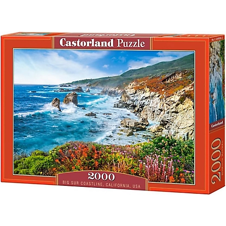 Castorland Big Sur Coastline, California 2000 pc. Jigsaw Puzzle