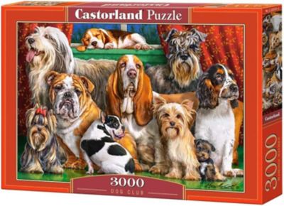 Castorland Dog Club 3000 pc. Jigsaw Puzzle