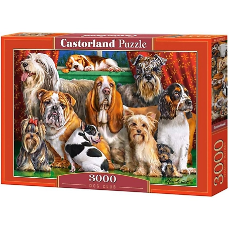 Castorland Dog Club 3000 pc. Jigsaw Puzzle