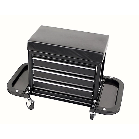 Avitec 3-Drawer Rolling Tool Chest Seat BAC-110101