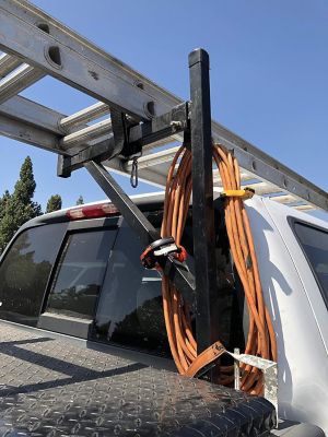 Image showing 5 th Avitec 250 lb. Capacity Steel Utility Ladder Rack