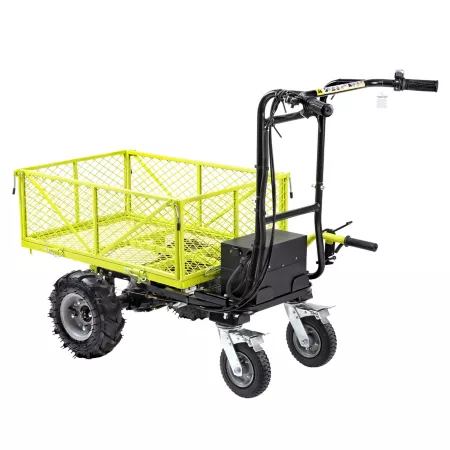 Yard Tuff 4-Wheel Electric Wagon Garden Carts