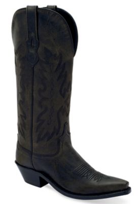 Old West Women's Snip Toe Western Boots