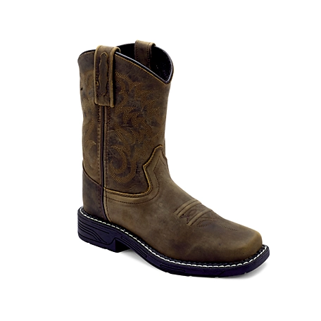 Old West Youth's Square Toe Boots