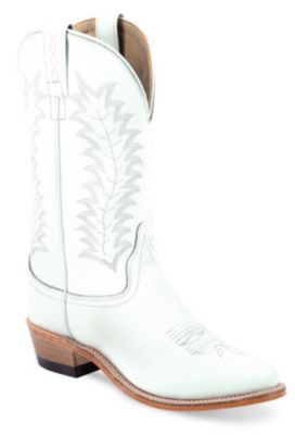 Old West Women's Narrow Round Toe Western Boots