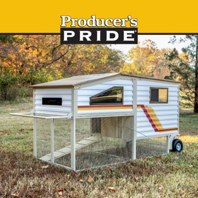 Image showing  Camper Tractor Chicken Coop, 8 Bird Capacity