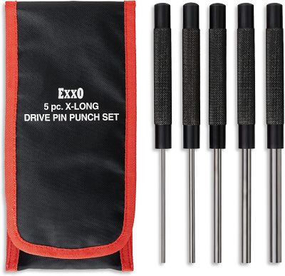 EXXO Long Drive Pin Punch Set
