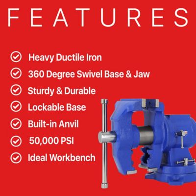 Image showing  5 in. Multi-Purpose Bench and Pipe Vise