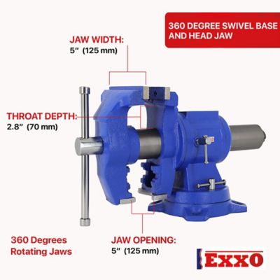 Image showing  5 in. Multi-Purpose Bench and Pipe Vise