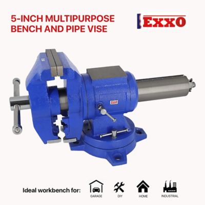 Image showing 6 th EXXO 5 in. Multi-Purpose Bench and Pipe Vise