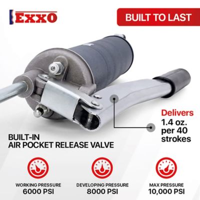 Image showing 5 th EXXO Professional-Grade Lever-Action Grease Gun, 14 oz.