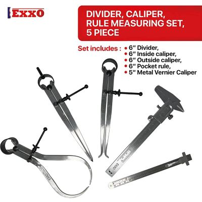 Image showing  Divider, Caliper, Rule Measuring Set