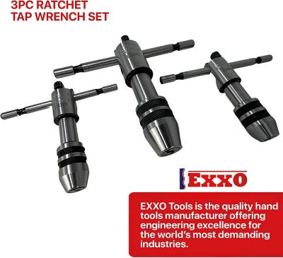 Image showing  Ratchet Tap Wrench Set, 3 pc.