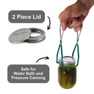 Image showing  16 oz. Regular Mouth Jars, 12 ct.