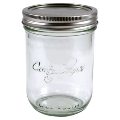 Image showing  16 oz. Wide Mouth Jars, 12 ct.