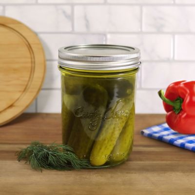 Image showing  16 oz. Wide Mouth Jars, 12 ct.