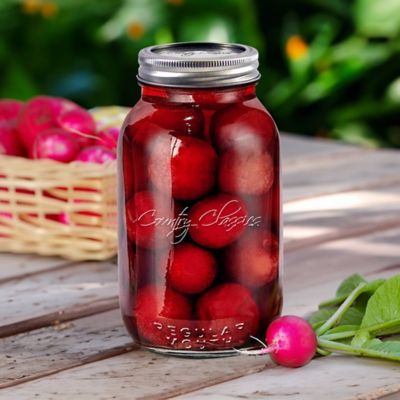 Image showing  32 oz. Regular Mouth Canning Jars, 12 ct., 2 Packs of 12