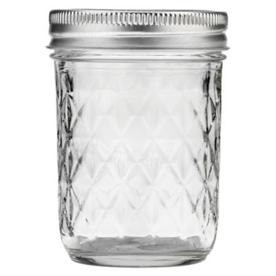 Image showing  8 oz. Regular Mouth Jars, 12 ct.