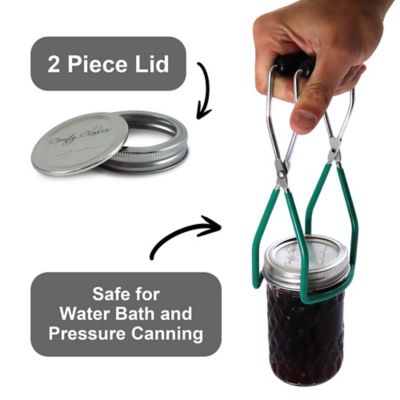 Image showing  8 oz. Regular Mouth Jars, 12 ct.