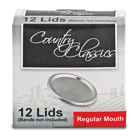 Country Classics Regular Mouth Lids, 12 ct., 4 Pack