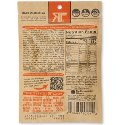 Image showing  Sweet & Spicy BBQ Jerky by Righteous Felon