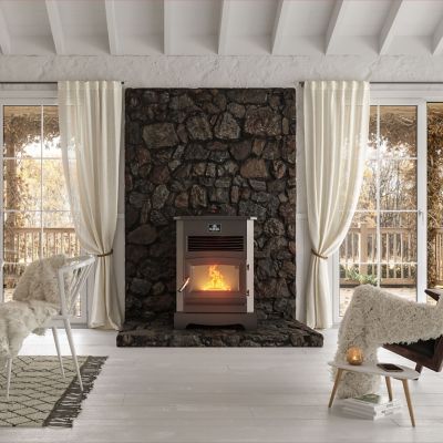 Image showing  3000 sq. ft. Wi-Fi King Pellet Stove, 170 lb. Hopper Size, KP5522-W