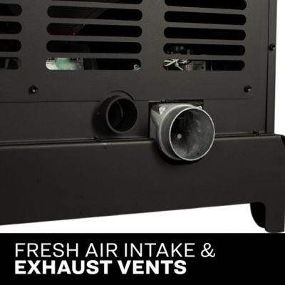 Image showing 8 th US Stove 3000 sq. ft. Wi-Fi King Pellet Stove, 170 lb. Hopper Size