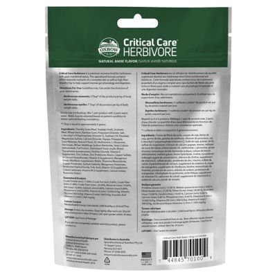 Image showing  Critical Care Herbivore Anise Powder Supplement for Small Pets, 4.97 oz.
