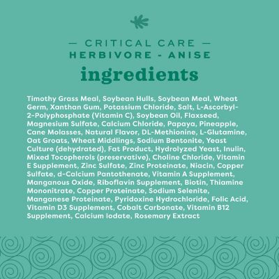 Image showing 5 th Oxbow Animal Health Critical Care Herbivore Anise Powder Supplement for Small Pets, 4.97 oz.