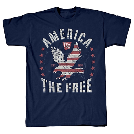 Tractor Supply Men's Short Sleeve "America The Free" T-Shirt