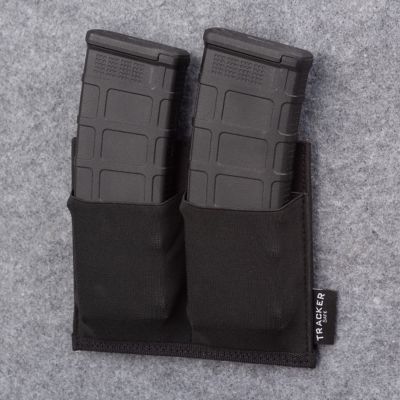 Tracker Safe 5-1/2 in. x 6-5/8 in. Elastic Two Magazine Holder for Gun Safe