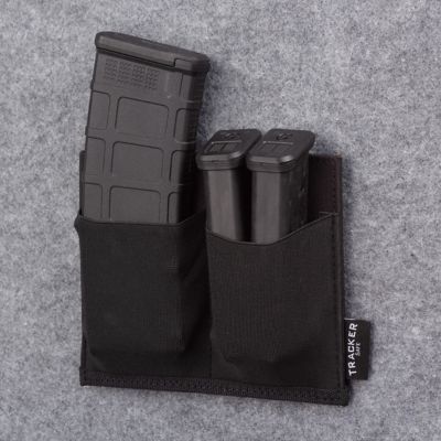 Image showing  5-1/2 in. x 6-5/8 in. Elastic Two Magazine Holder for Gun Safe