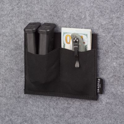 Image showing  5-1/2 in. x 6-5/8 in. Elastic Two Magazine Holder for Gun Safe