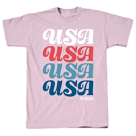 Tractor Supply Women's Short Sleeve "USA" T-Shirt
