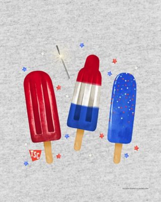 Image showing  Toddler Boys' Americana Popsicle Short-Sleeve T-Shirt