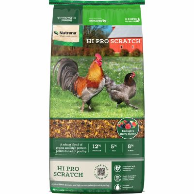 Nutrena Hi Pro Scratch Poultry Grains, 50 lb. Bag