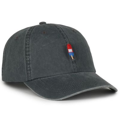Image showing  Men's Washed Americana Popsicle Relaxed Fit Cap