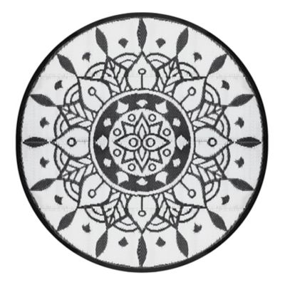 Image showing  Polypropylene Outdoor Reversible Rug, 5 x 5ft., SO08