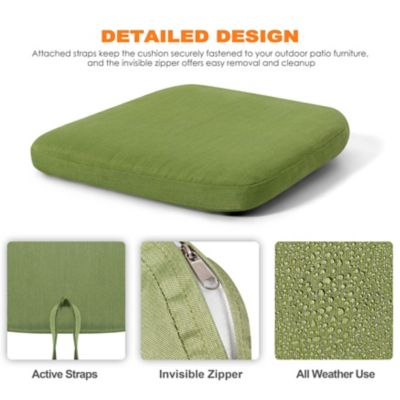 Image showing 7 th Nuu Garden Outdoor Replacement Seat Cushions, 2 pk., M02GN