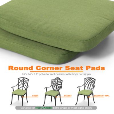 Image showing 8 th Nuu Garden Outdoor Replacement Seat Cushions, 2 pk., M02GN