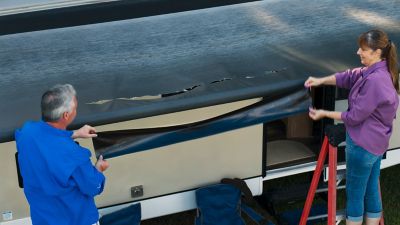 Image showing  Super Wide Duct Tape Black 4.60 in. x 20 ft.