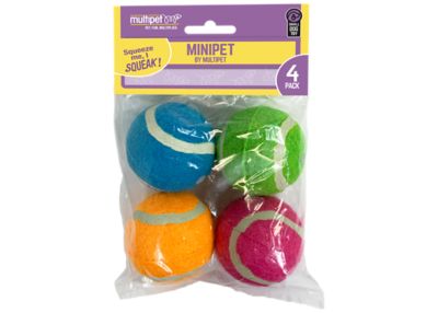 Image showing  Squeaky Tennis Balls, 4-Pack