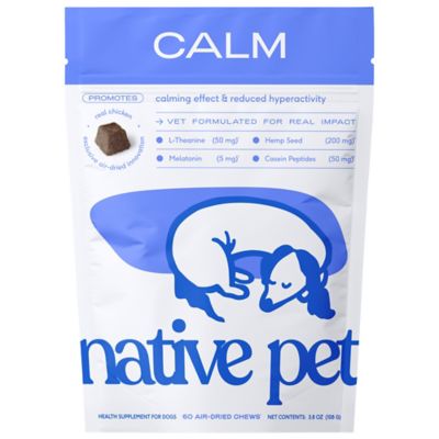 Native Pet Chewable Calming Supplements for Dogs, 60 ct.