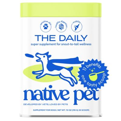 Native Pet The Daily Dog Supplement Powder, 7 oz.