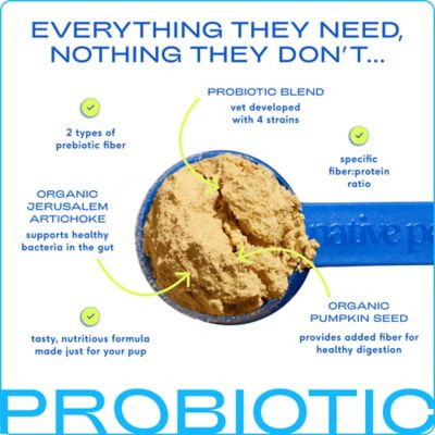 Image showing  Probiotic Powder Digestive Supplement for Dogs, 8.2 oz.