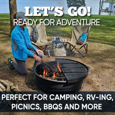 Image showing 7 th Even Embers 39 in. Fire Pit Cooking Grate